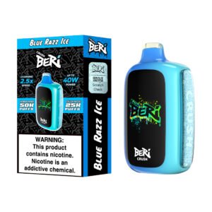 Blue Razz Ice Beri Crush 50K Puffs Disposable Vape
