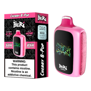 Cherry B Pop Beri Crush 50K Puffs Disposable Vape