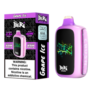 Grape Ice Beri Crush 50K Puffs Disposable Vape