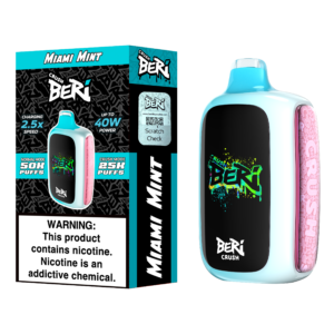 Miami Mint Beri Crush 50K Puffs Disposable Vape