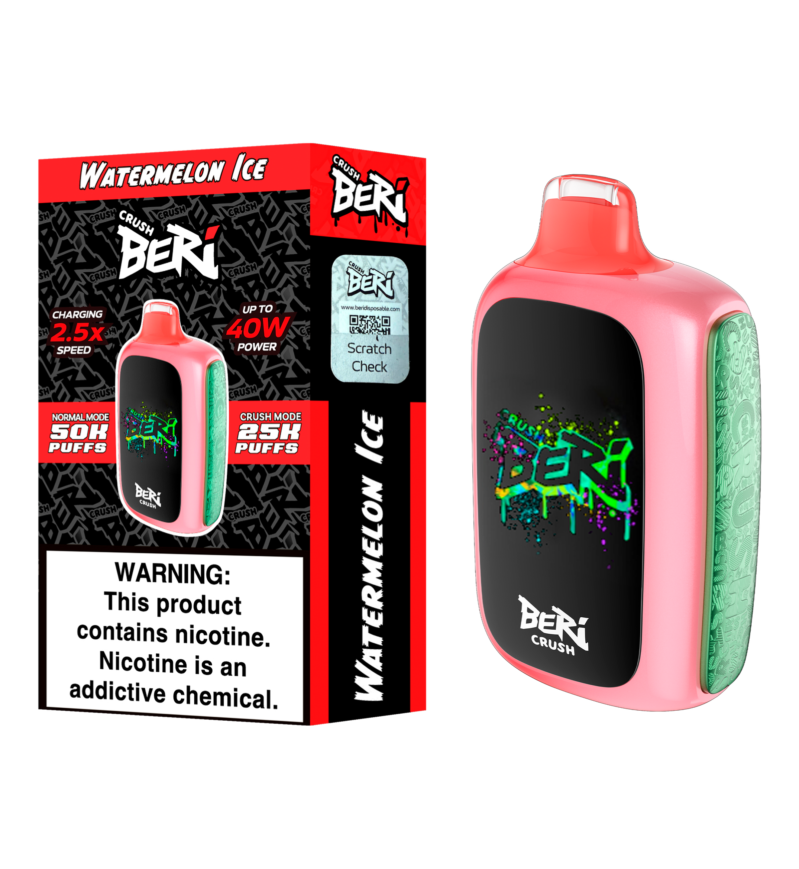 Watermelon Ice Beri Crush 50K