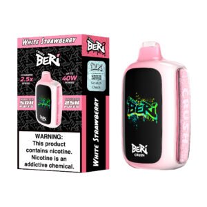 White Strawberry Beri Crush 50K Puffs Disposable Vape