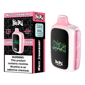 White Strawberry Beri Crush 50K Puffs Disposable Vape