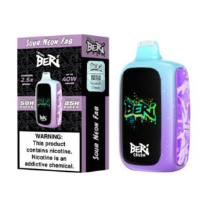 Sour Neon Fab Beri Crush 50k Disposable Vape