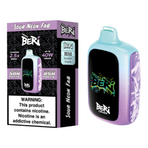 Sour Neon Fab Beri Crush 50k Disposable Vape