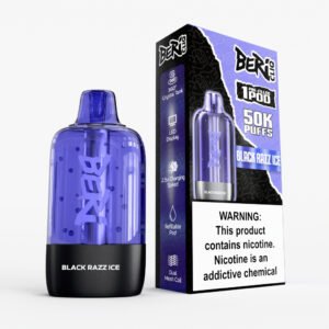 Black Razz Ice BERI CLIQ 50k Disposable Pod