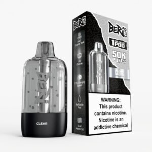 Clear BERI CLIQ 50k Disposable Pod