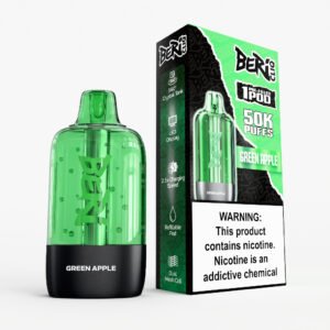 Green Apple BERI CLIQ 50k Disposable Pod