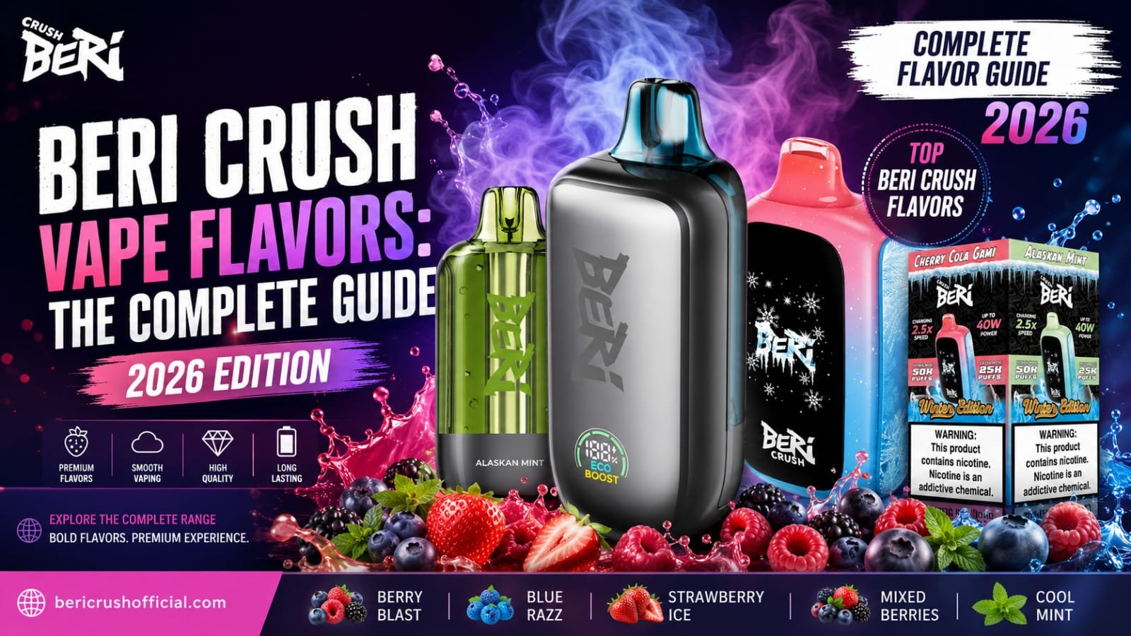 Beri Crush Vape Flavors