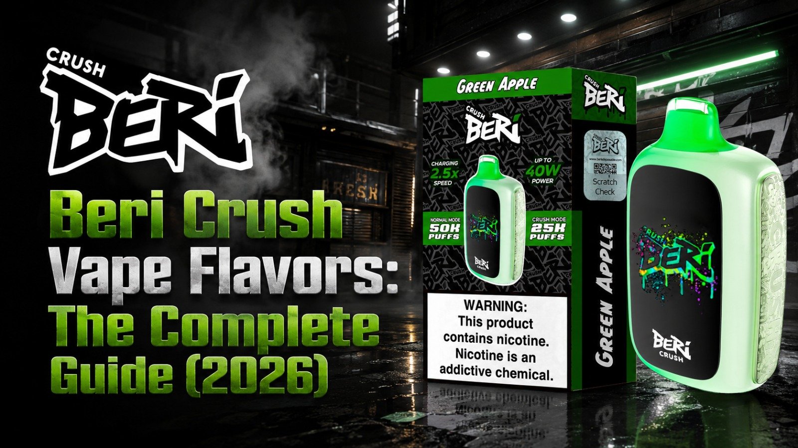 Beri Crush Vape Flavors