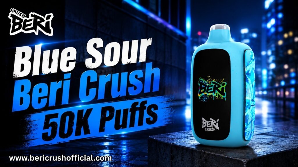 Blue Sour Beri Crush 50K Puffs