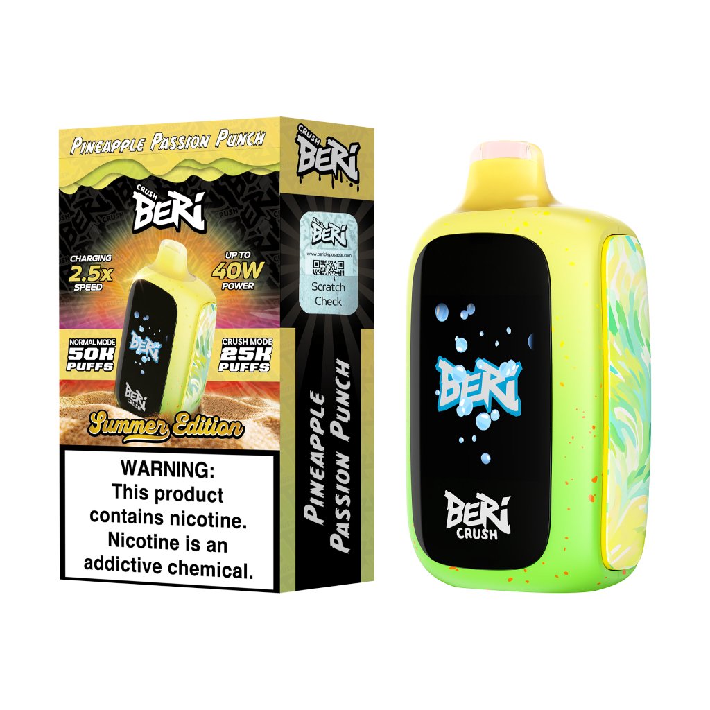 Pineapple Passion Punch Beri Crush 50K Puffs Disposable Vape