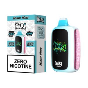 Miami Mint Beri Crush 50K Puffs Zero Nic Disposable Vape