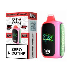Strawberry Watermelon Beri Crush 50K Puffs Zero Nic Disposable Vape